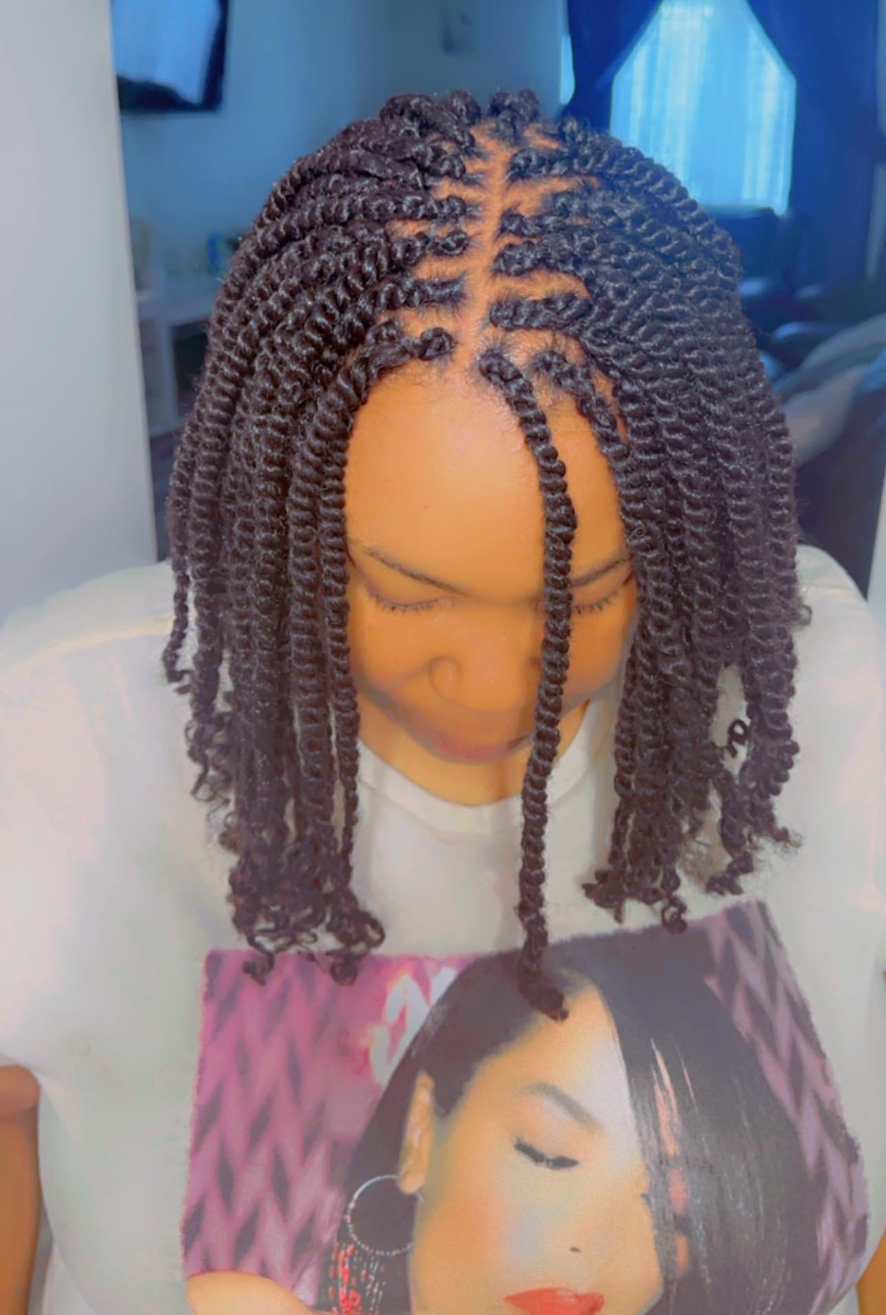Short two-strand twists